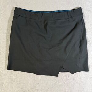 Columbia‎ Skort Womens XL Black Athletic Omni Shield Advanced Repel Activewear